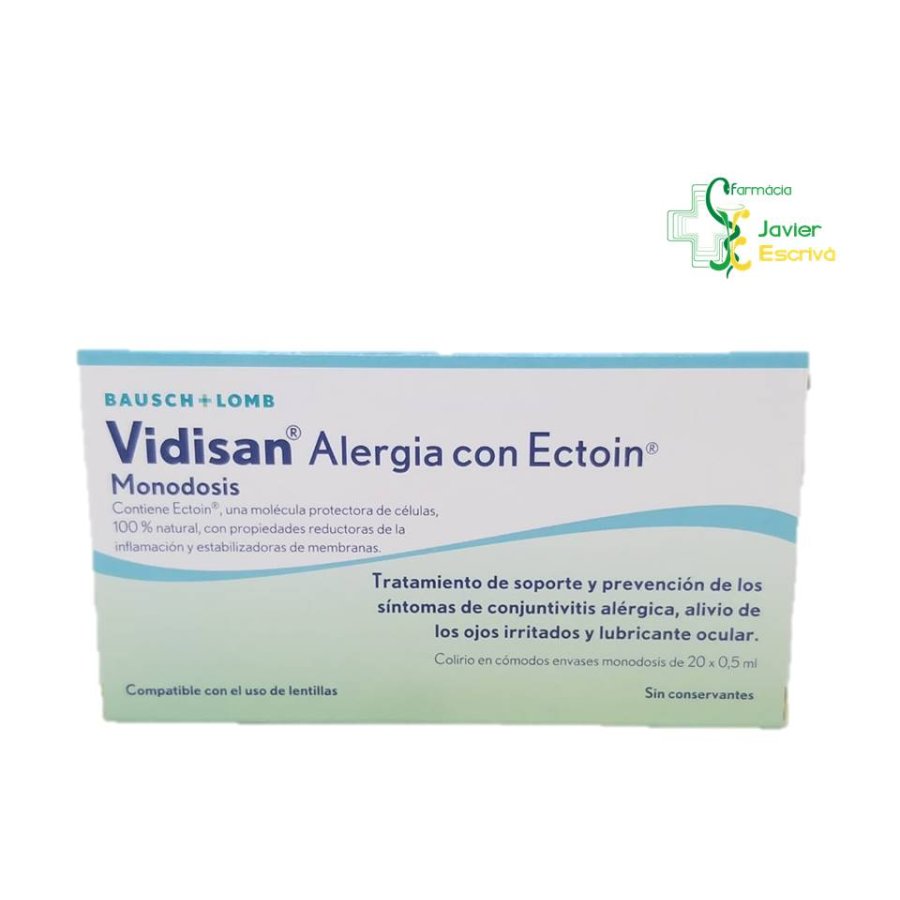 Vidisan Alergia Ectoín 20 monodosi Bausch Lomb