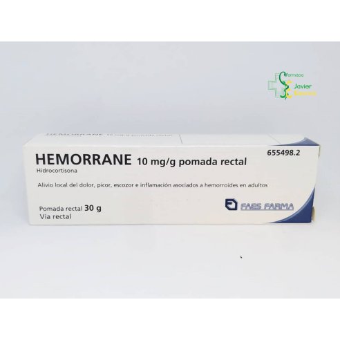 Hemorrane pomada rectal 30g