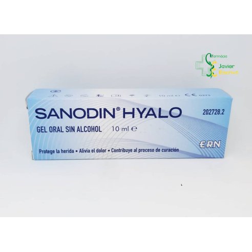 Sanodin Hyalo gel oral sin Alcohol 10ml