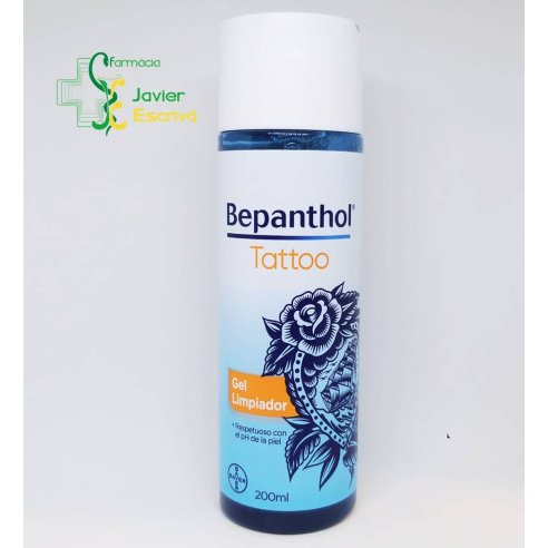 Bepanthol Tattoo Gel Limpiador 200 ml