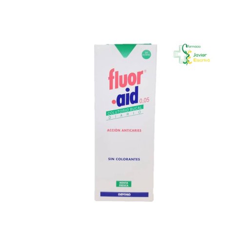 Fluor Aid colutorio diario 500ml Dentaid