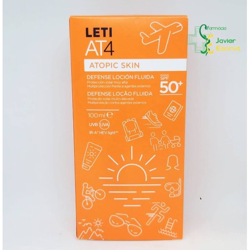 Defensa Loción Fluida LetiAt4 SPF50+ 100 ml