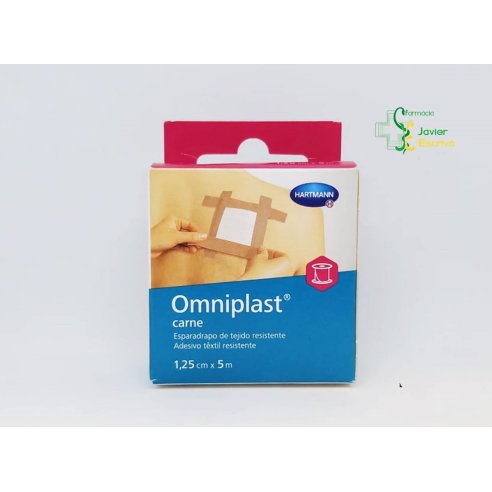 Omniplast Esparadrapo Carne 1,25 cm x 5 m