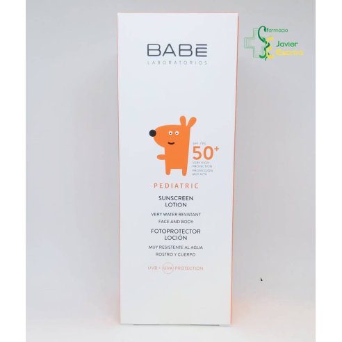 Fotoprotector Pediátrico Loción SPF50 100ml Babé