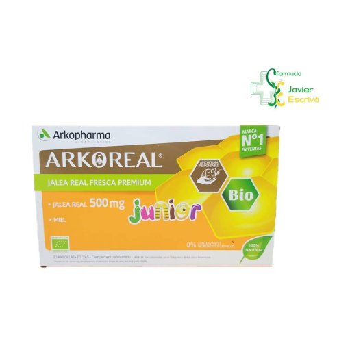 Arkoreal Jalea Real Bio Junior 20 ampollas