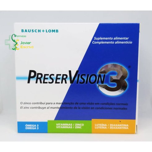 Preservision 3 180 cápsulas de Bausch + Lomb