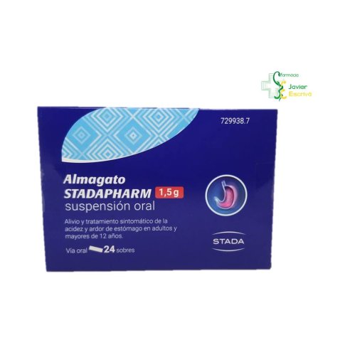 Almagato Stadapharm 1,5 g 24 sobres