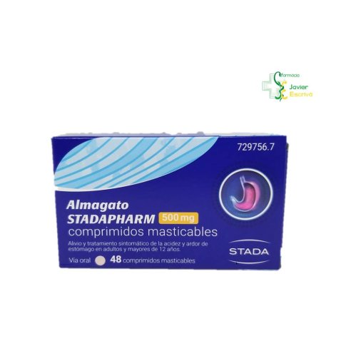 Almagato Stadapharm 500mg 48 comprimid masticabl