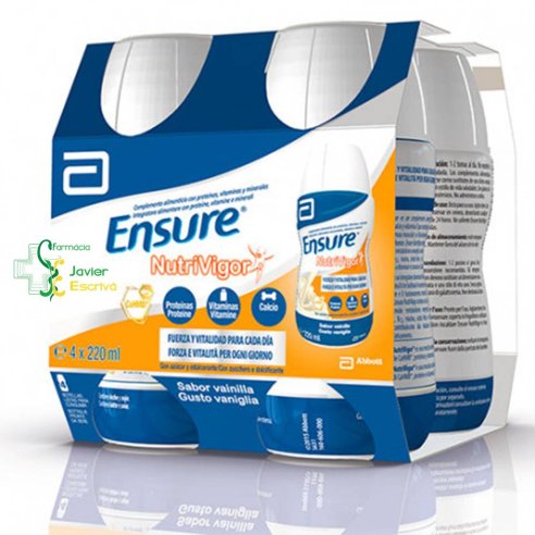 Ensure Nutrivigor Pack 4x220ml Vainilla