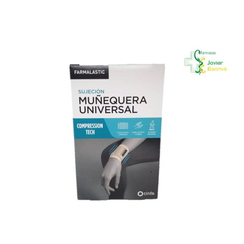 Muñequera Universal Farmalastic Beige T-1 Cinfa