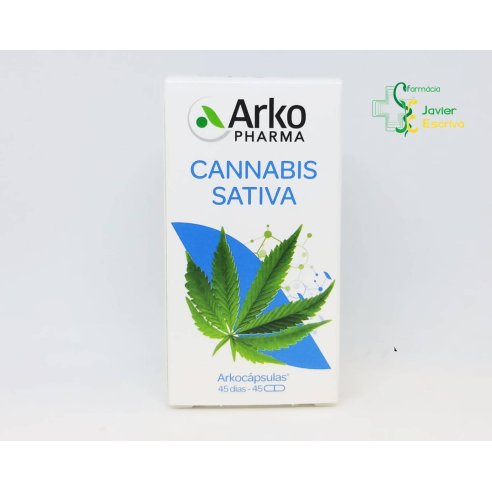 Cannabis Sativa 45 cápsulas Arkopharma