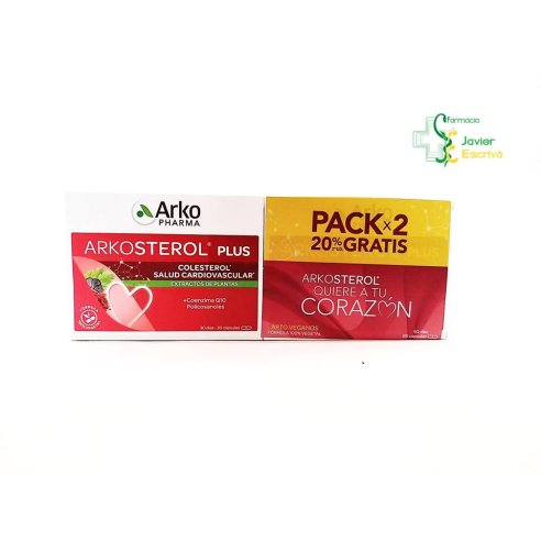 Pack Arkosterol Plus 60 cápsulas 20% descuento