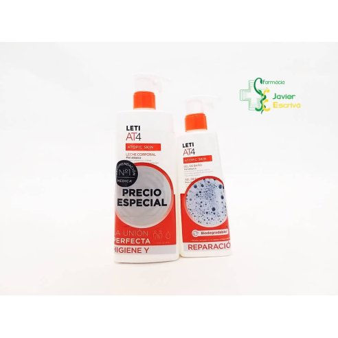 Precio Especial Leti AT4 Leche + Gel Baño