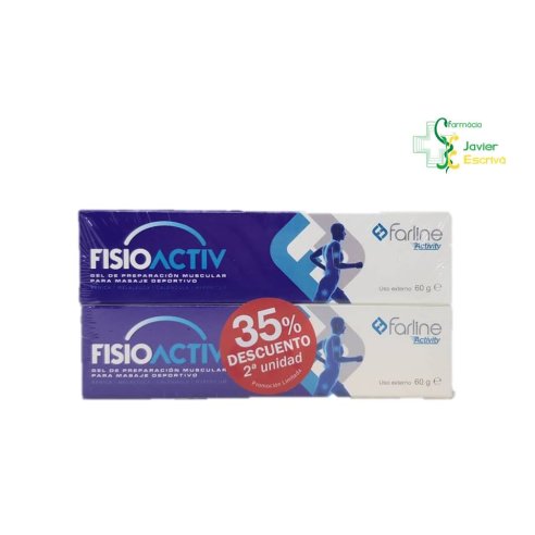 Duplo Fisioactiv 2x60 g Farline Activity