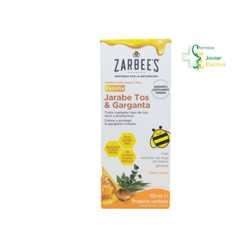 Zarbee`s Familia Tos y Garganta Sabor Frutal