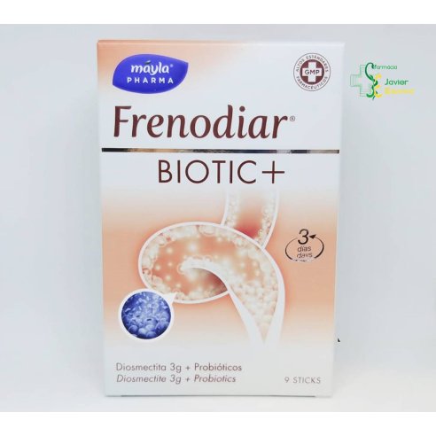 Frenodiar Biotic + 9 sticks sabor a fresa