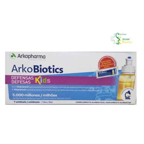 Arkobiotics Defensas Kids 7 unidosis