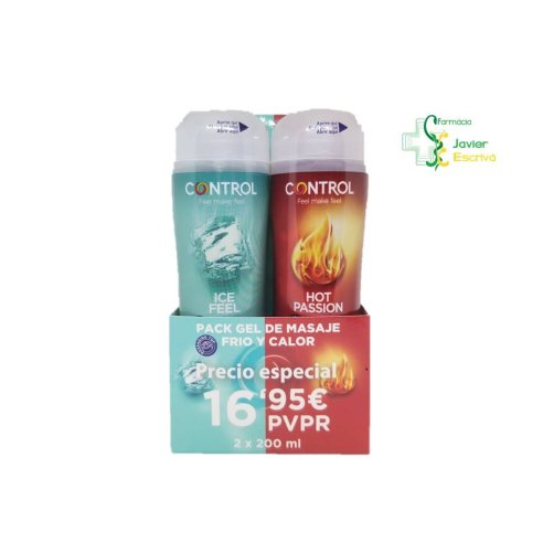 Pack Gel de Masaje Frio y Calor Control