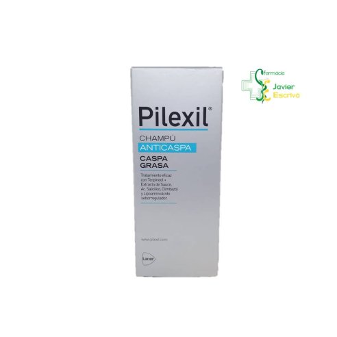 Pilexil Champú Caspa Grasa 300 ml Lacer