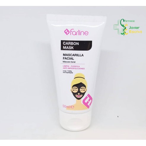 Mascarilla Facial Carbón 50 ml Farline