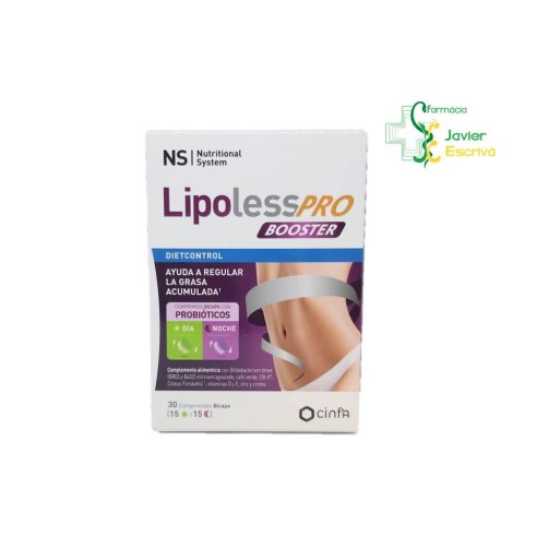 Lipoless Pro Booster 30 comprimidos bicapa