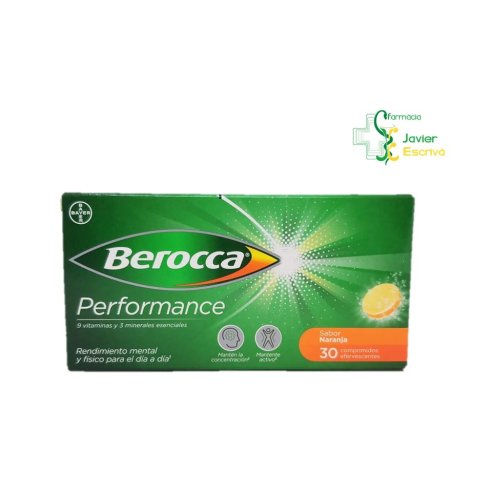 Berocca Performance 30 comprimidos efervescentes