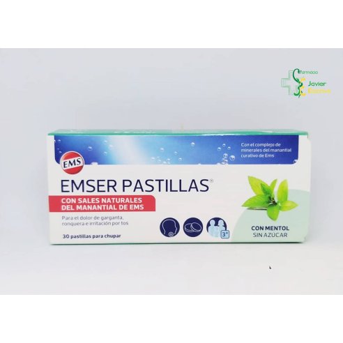 Emser Pastillas Sales Minerales Menta