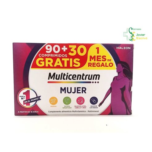 Multicentrum Pack Mujer 90 + 30 comprimidos