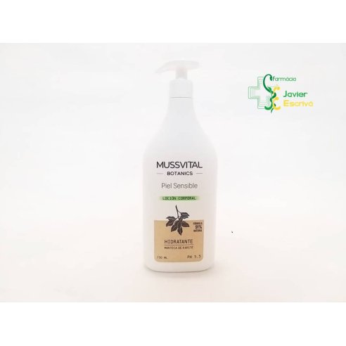 Loción Hidratante Piel Sensible 750 ml Mussvital