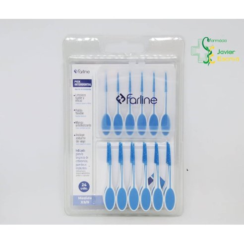 Picks Interdental Talla XS-S 24 unidades Farline