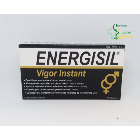 Energisil Vigor Instant 10 cápsulas