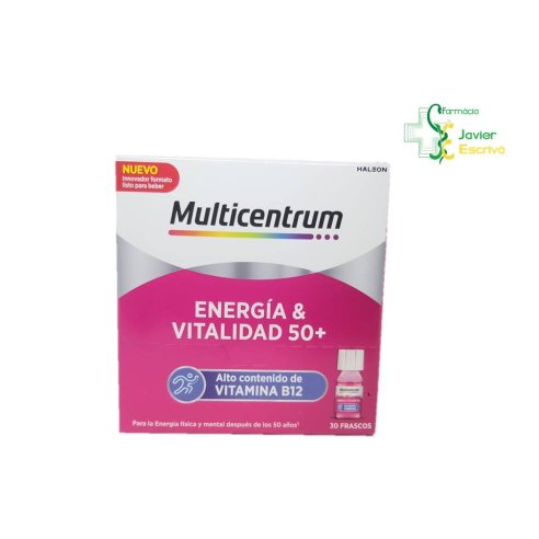 Multicentrum Energía y Vitalidad 50+ 30 Frascos