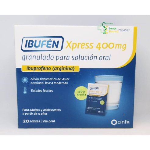 Ibufén Xpress 400 mg 20 sobres