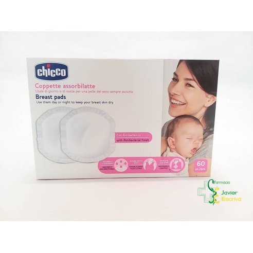 Discos Absorbentes Antibacterias Chicco