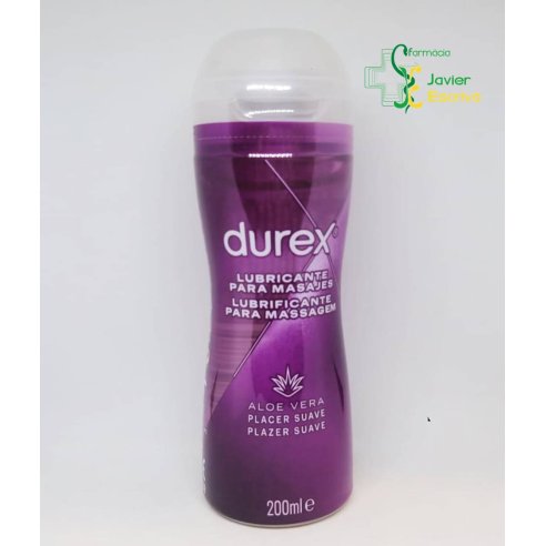 Gel Masaje y Lubricante Aloe Vera Durex 200 ml