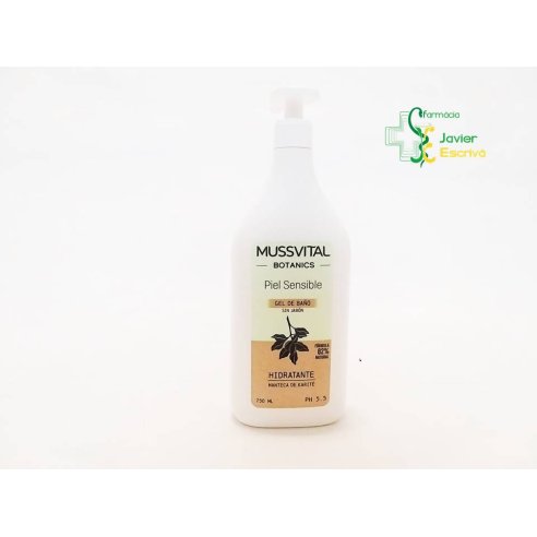 Gel Baño Piel Sensible 750 ml Mussvital Botanics