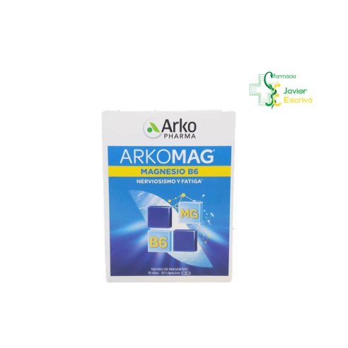 Arkomag Magnesio + Vitamina B6 30 cápsulas