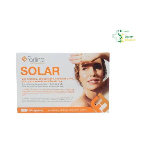 Solar 30 cápsulas Farline Complementos