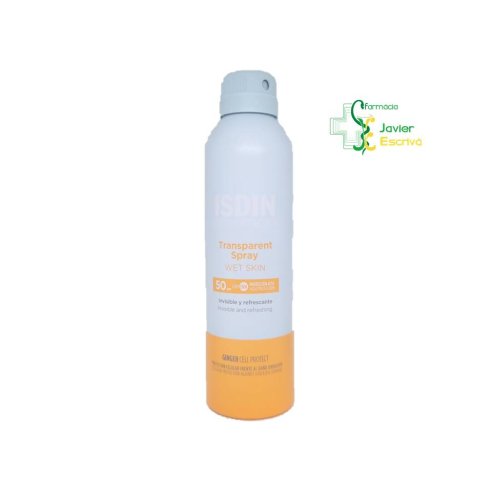 Fotoprotector Spray Transparente Wet Skin Isdin