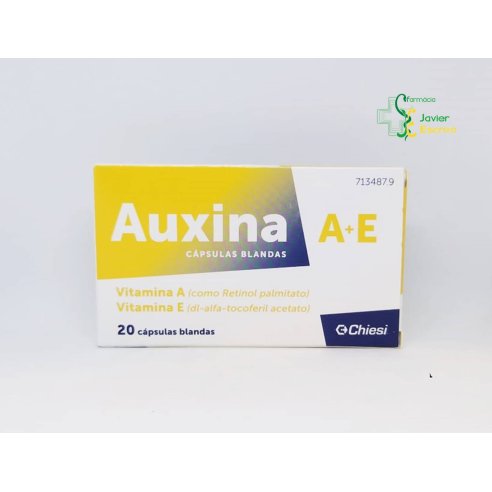 Auxina A + E 20 cápsulas blandas