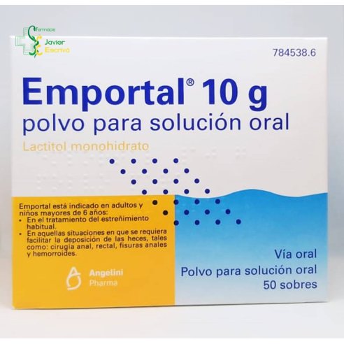 Emportal 10g 50 sobres