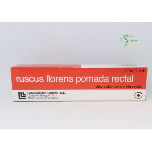 Ruscus Llorens Pomada Rectal 30 g