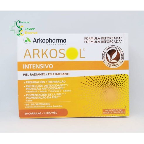 Arkosol Intensivo 30 cápsulas Arkopharma