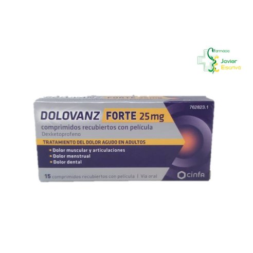 Dolovanz Forte 25 mg Cinfa