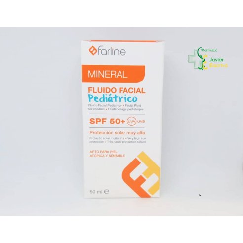 Fluido Facial Pediátrico Mineral SPF 50+ Farline