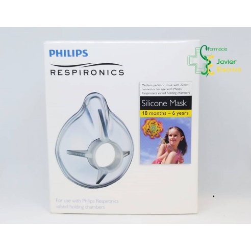 Mascarilla Inhalación Infantil Philips OptiChamb