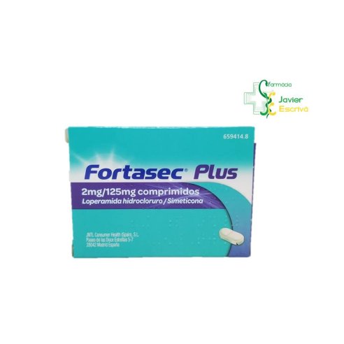 Fortasec Plus 2mg/125mg 12 comprimidos