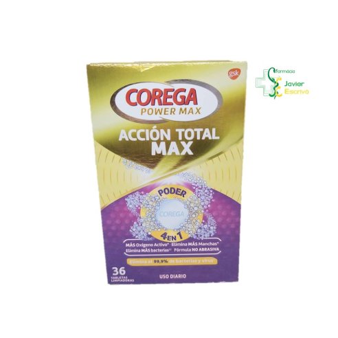 Corega Acción Total Max 36 Tabletas GSK