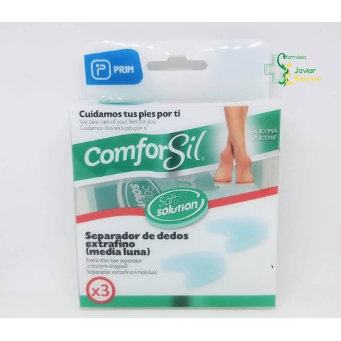 Comforsil Separador Dedos Extrafinos T-L 3 unida