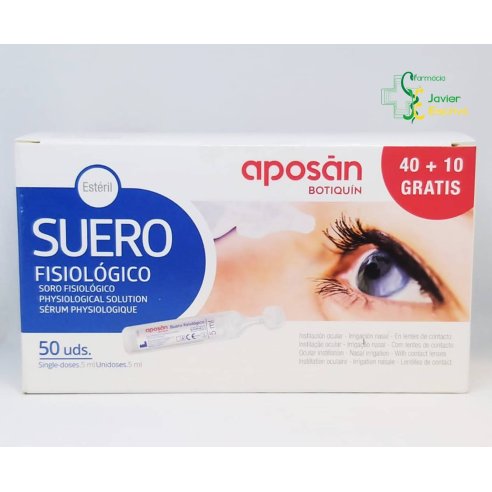 Suero Fisiológico 50 Monodosis Aposán